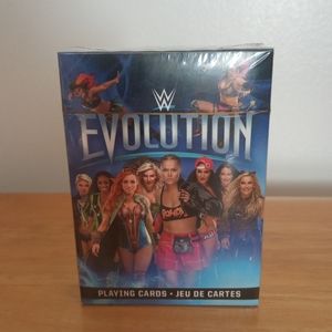 Sealed WWE Evolution Playing Cards
